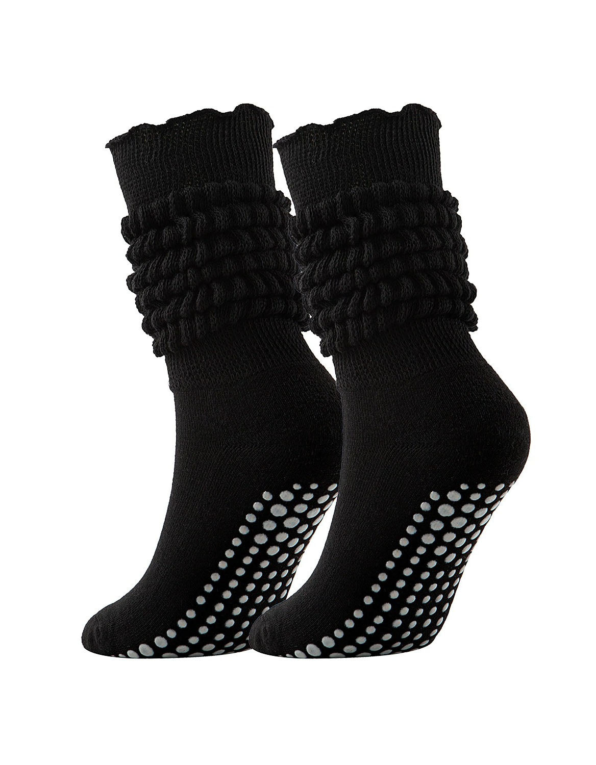 women cozy knit socks non slip grip indoor wear