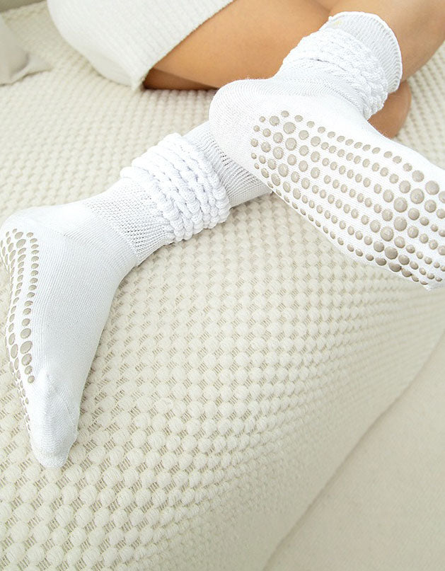 Women Anti Slip Socks Warm Knit Cozy Lounge Socks