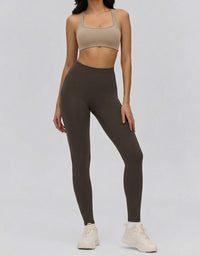 High Impact Yoga Sports Bra Racerback Activewear Top