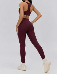 Breathable Racerback Sports Bra Women Activewear Top