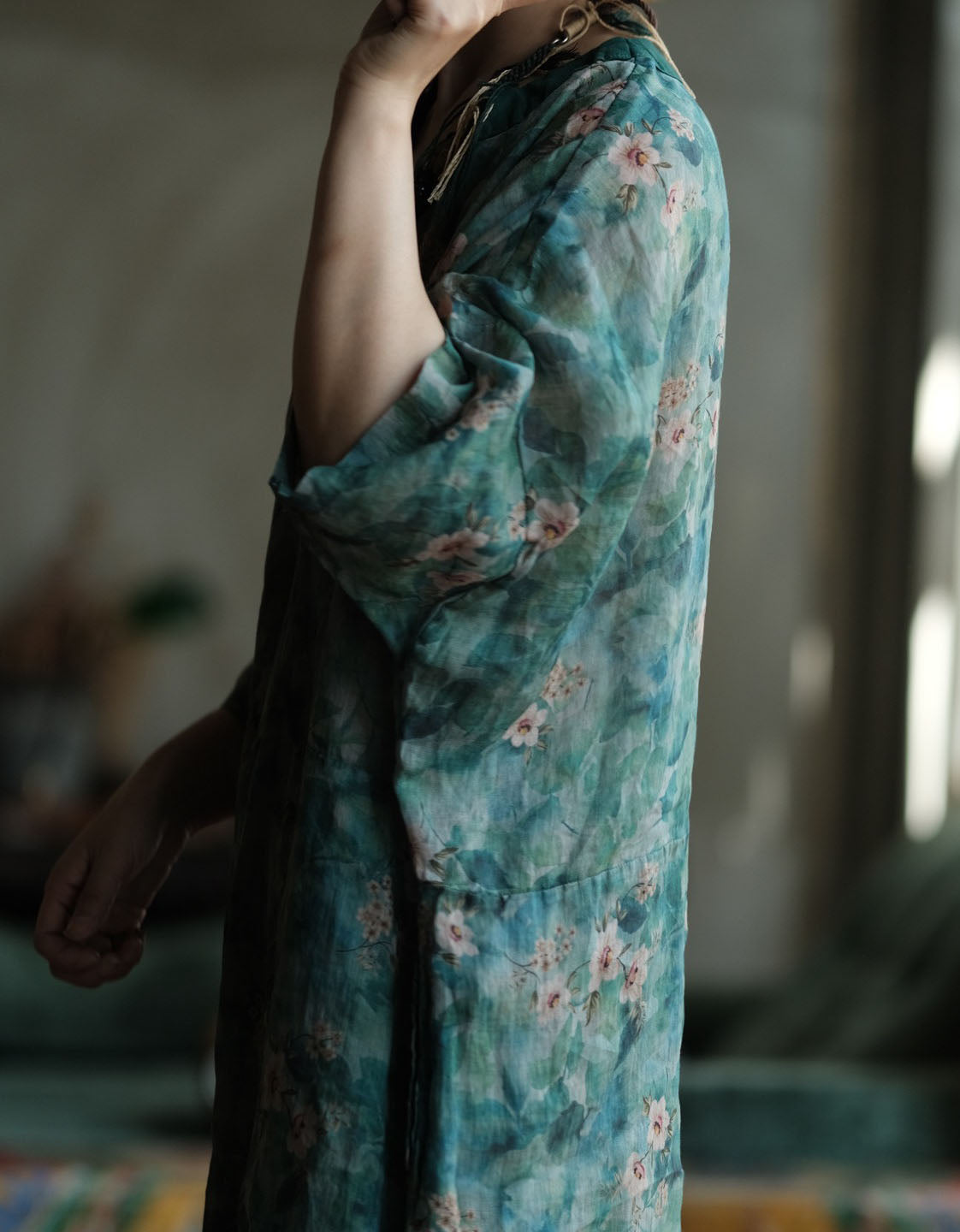 casual linen dress for women summer wear