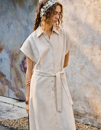 Boho-inspired women’s maxi dress with soft breathable fabric