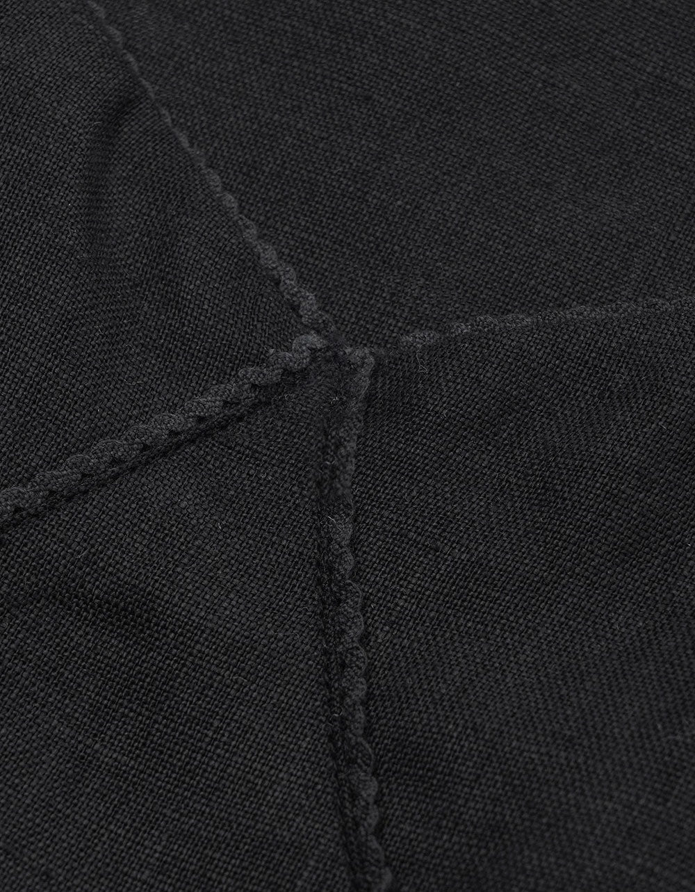 Modern minimalist black sleeveless fashion top
