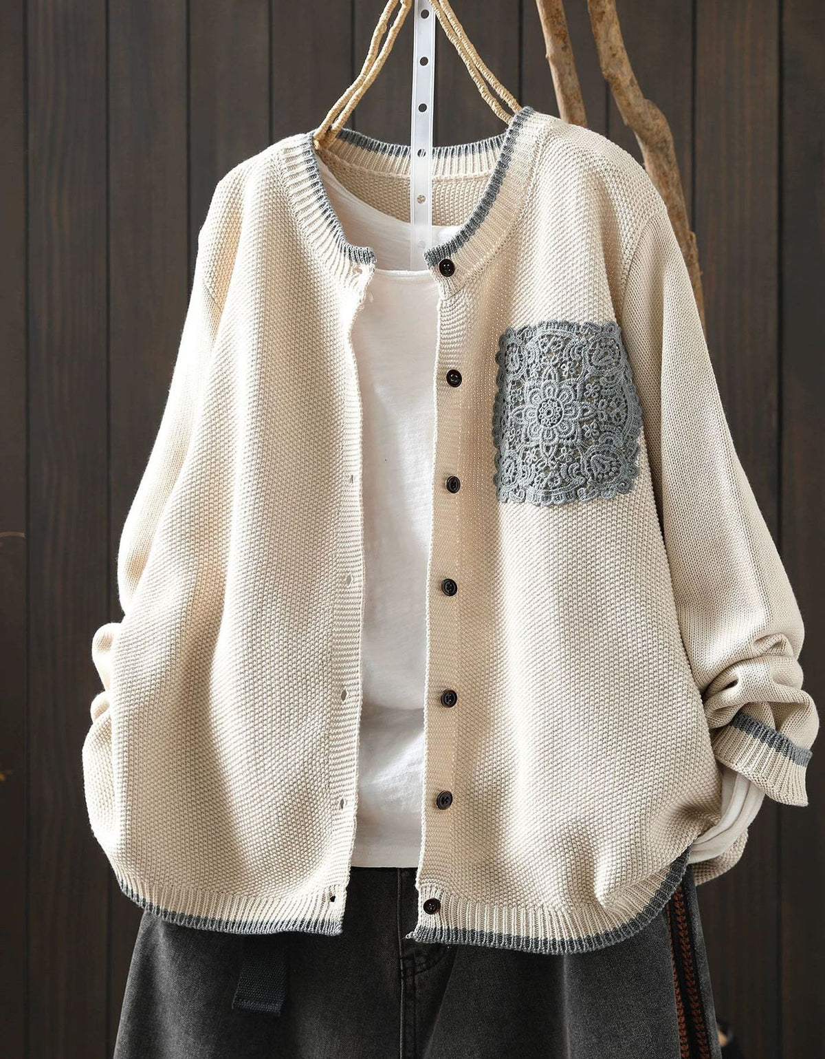 Women's Soft Knit Button Front Cardigan – Casual Lightweight Sweater