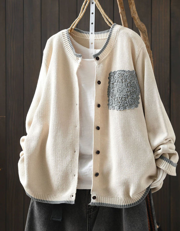 Women's Soft Knit Button Front Cardigan – Casual Lightweight Sweater