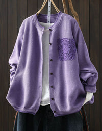 Women's Soft Lightweight Knit Cardigan for Spring Autumn Layering