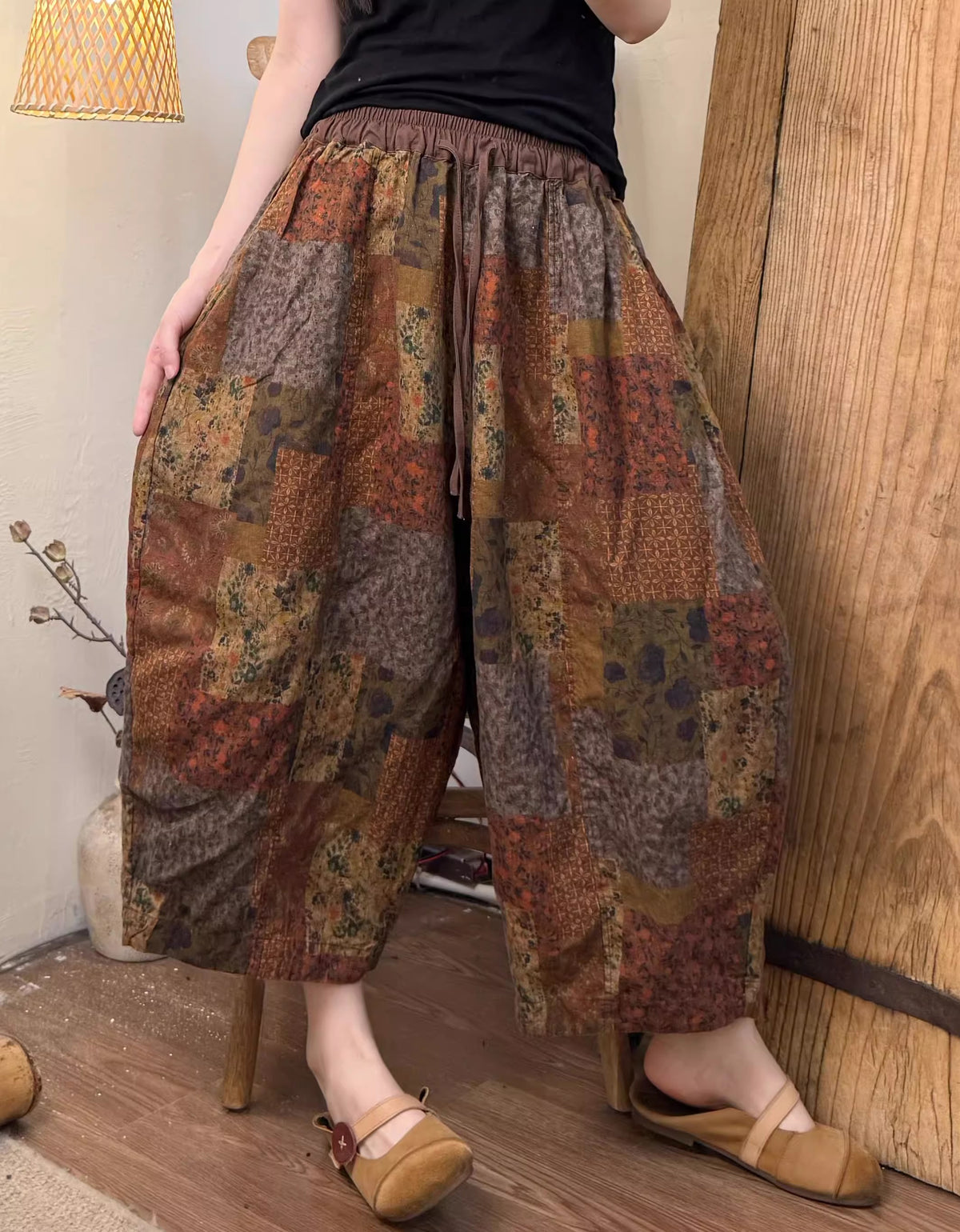 Women’s Autumn Loose Fit Wide Leg Trousers