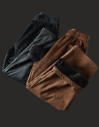 Women's Soft Warm Casual Loose Fit Corduroy Pants