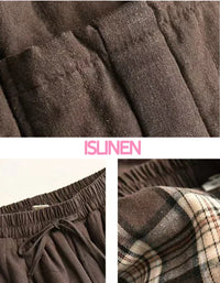 Women’s Casual Loose Warm Winter Trousers - Islinen