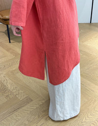 Women's Boho Loose Fit Asymmetrical Tunic Top