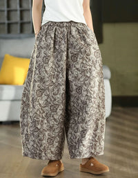 Wide leg linen style pants women travel vacation outfit