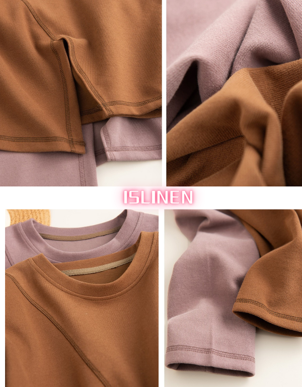 Women's Comfortable Loose-Fit Cotton Sweatshirt