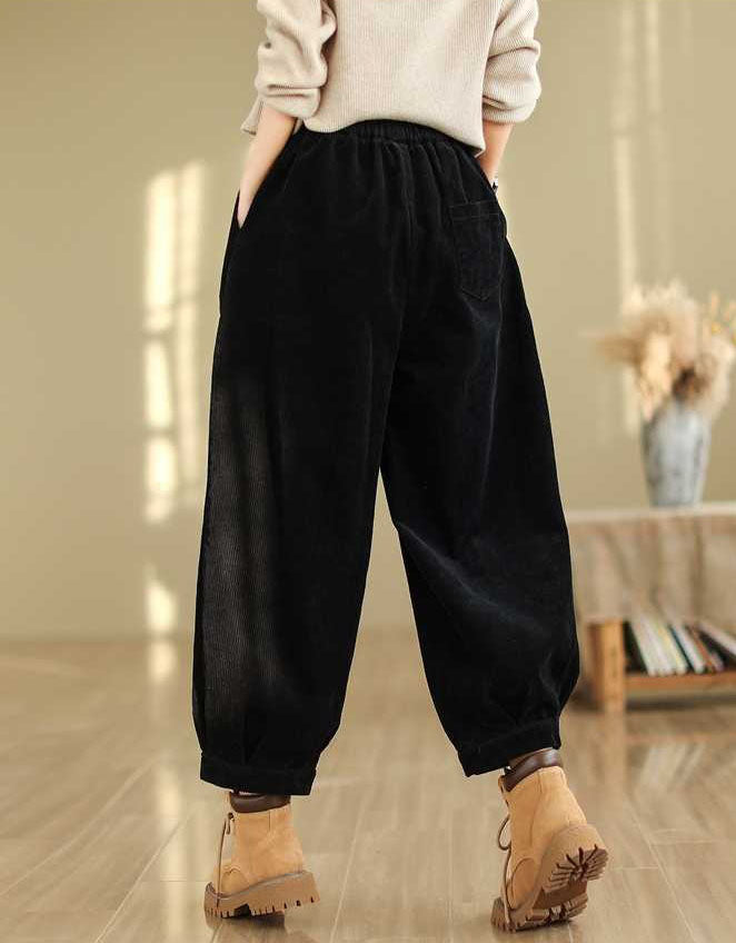 High Waist Loose Casual Women’s Corduroy Pants