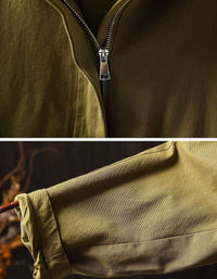 Women's Minimalist Hooded Jacket – Lightweight Casual Zip Up Coat