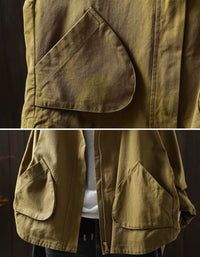 Women's Relaxed Fit Hooded Jacket – Casual Lightweight Spring Outerwear