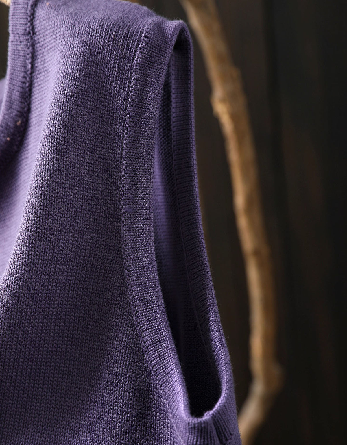 Women's Loose Casual Floral Embroidered Knit Vest