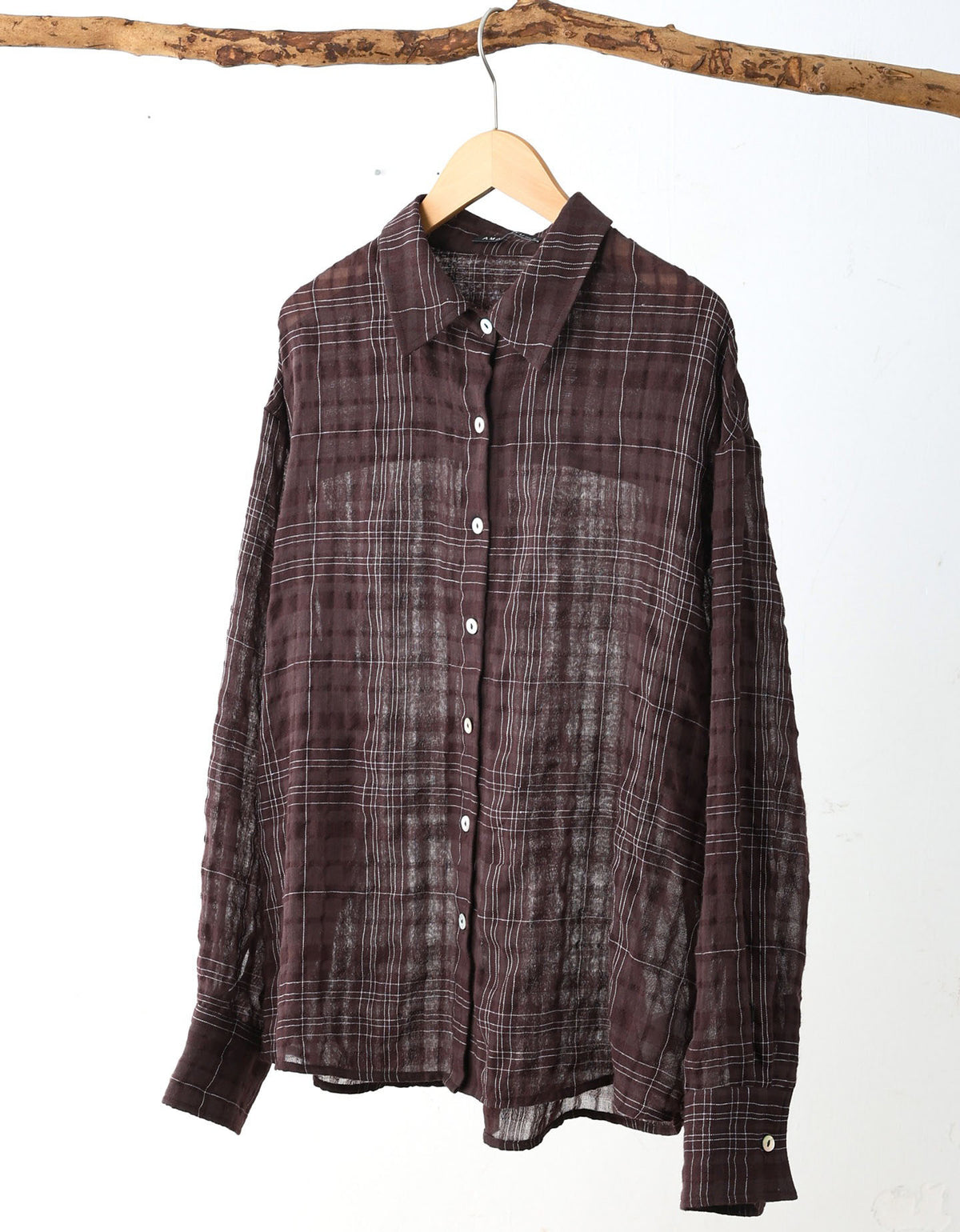 women loose fit plaid blouse breathable comfortable fashion shirt