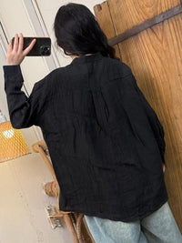 Women’s Loose Fit Long Sleeve Casual Tunic Shirt