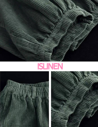 Women’s Oversized Relaxed Fit Corduroy Harem Pants