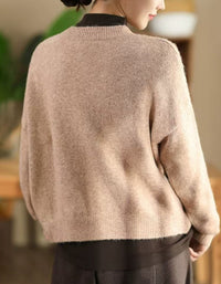 Women’s Oversized Soft Cable Knit Cardigan Sweater