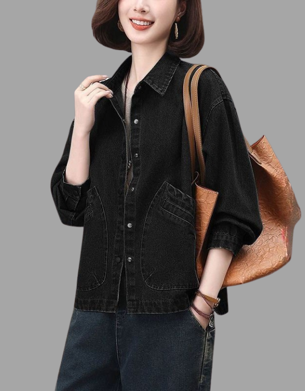 Women’s Oversized Vintage Loose Jean Jacket