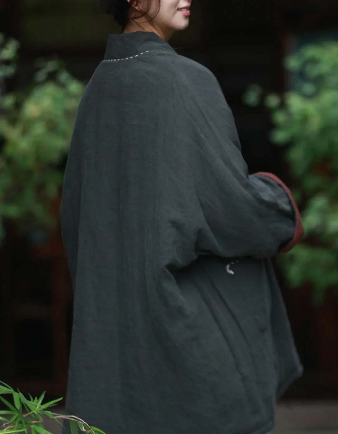 Women’s Winter Oversized Vintage Reversible Cardigan Jacket - Islinen
