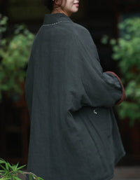 Women’s Winter Oversized Vintage Reversible Cardigan Jacket - Islinen