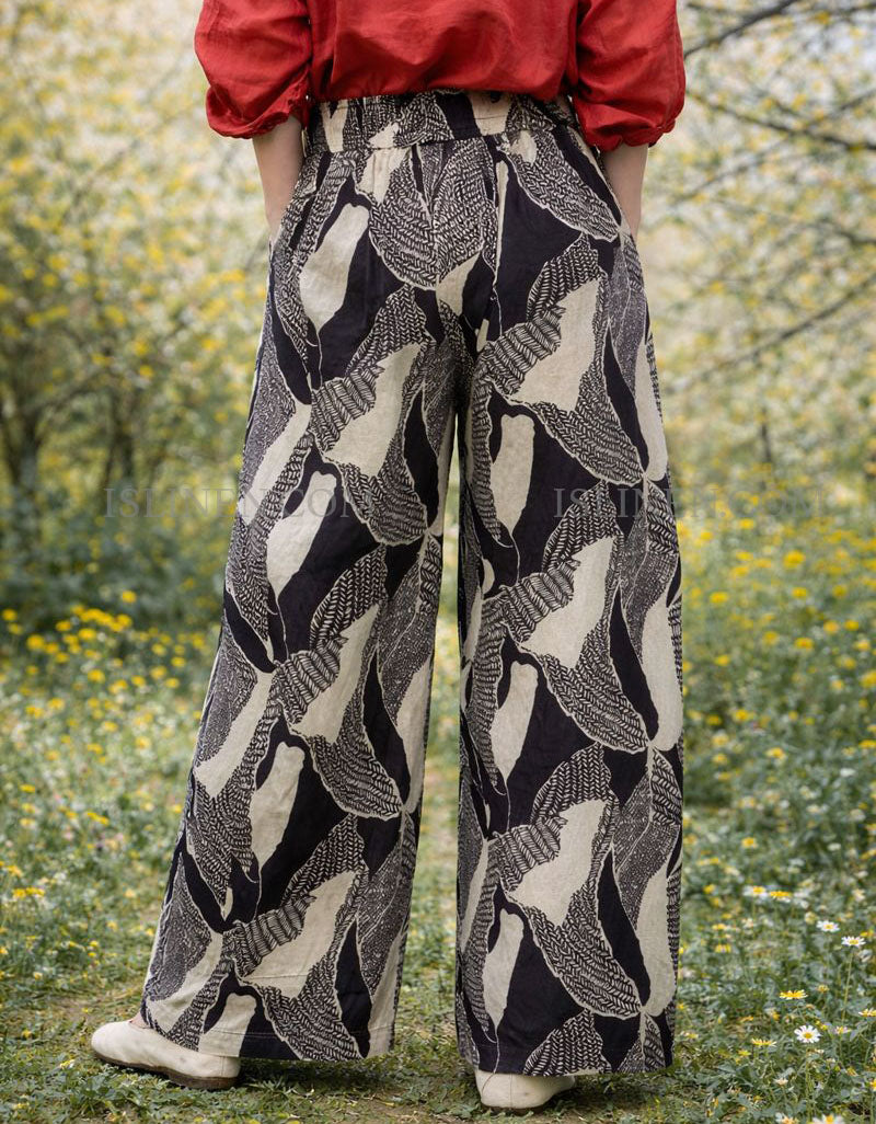 Lightweight summer wide leg pants women