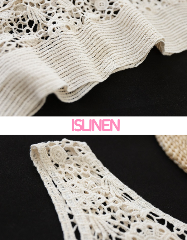 Women’s Vintage Crochet Lace Summer Vest