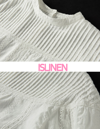 Women’s Vintage Embroidered Long Sleeve Blouse