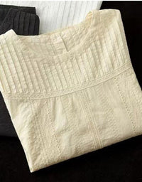 Women’s Vintage Embroidered Long Sleeve Blouse