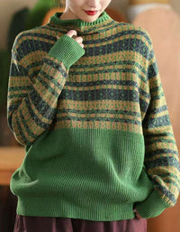 Women's Vintage Ethnic Pattern Casual Pullover