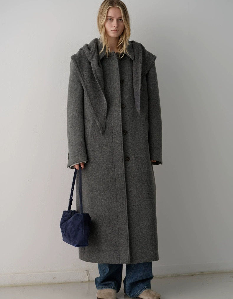 Women’s Winter Classic Loose Long Wool Coat