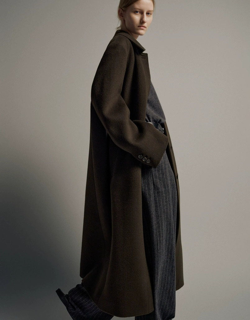 Women’s Winter Classic Loose Long Wool Coat