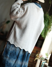 Autumn Women's Loose Casual Sweater Cardigan