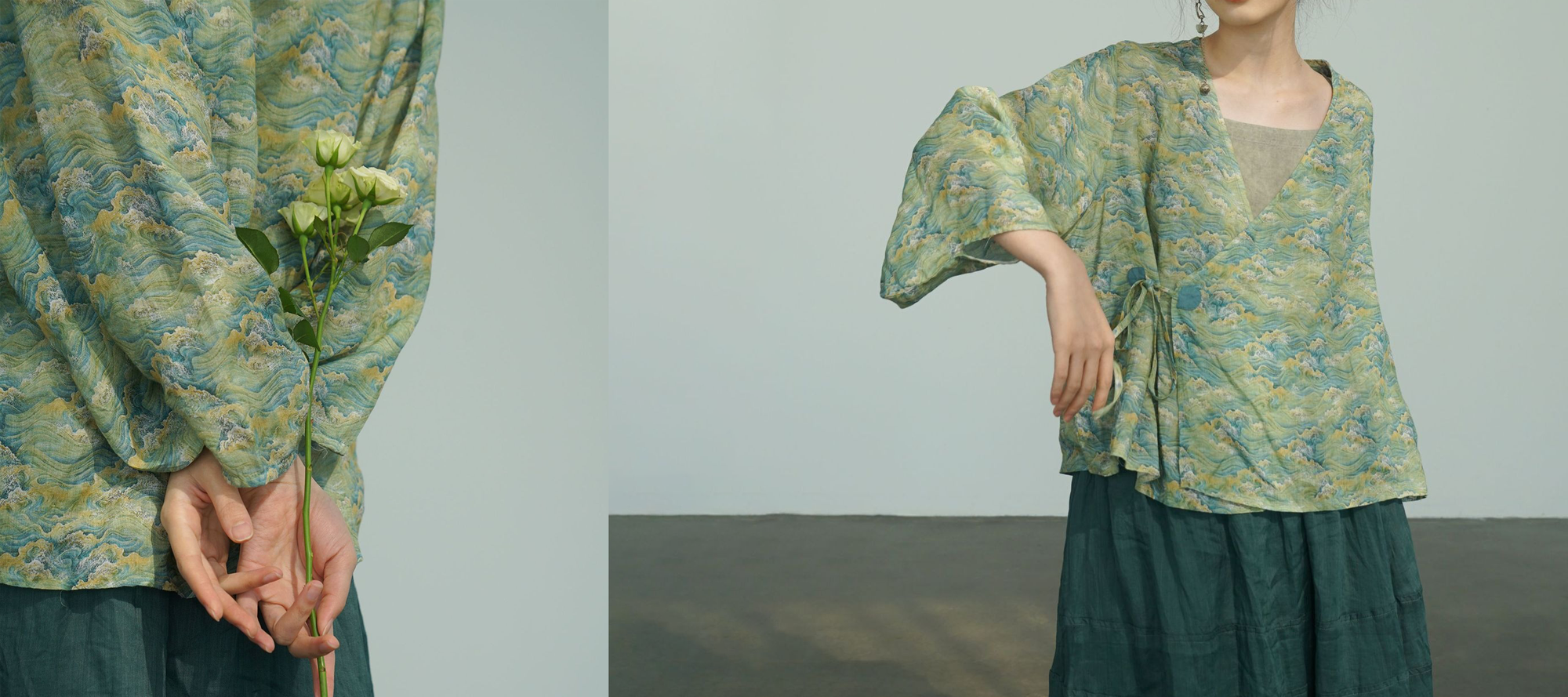 islinen clothing banner