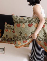 Sweat-absorbent Vintage Pure Cotton Pillowcase (2 PCS)