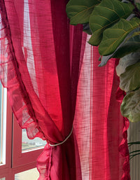 Rideau à vin vintage de style campagnard