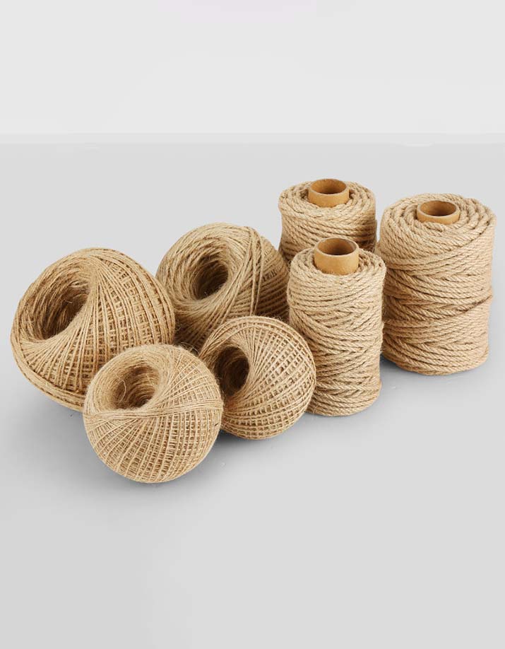 Décoration d'intérieur et matériel de bricolage en chanvre naturel (5 mm à 14 mm)
