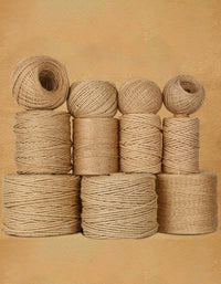 Natural Hemp Home Decor & DIY Material (1mm-4.5mm)
