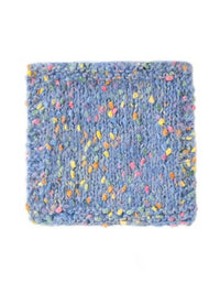 Vintage Pointillism Knitting Wool Roll